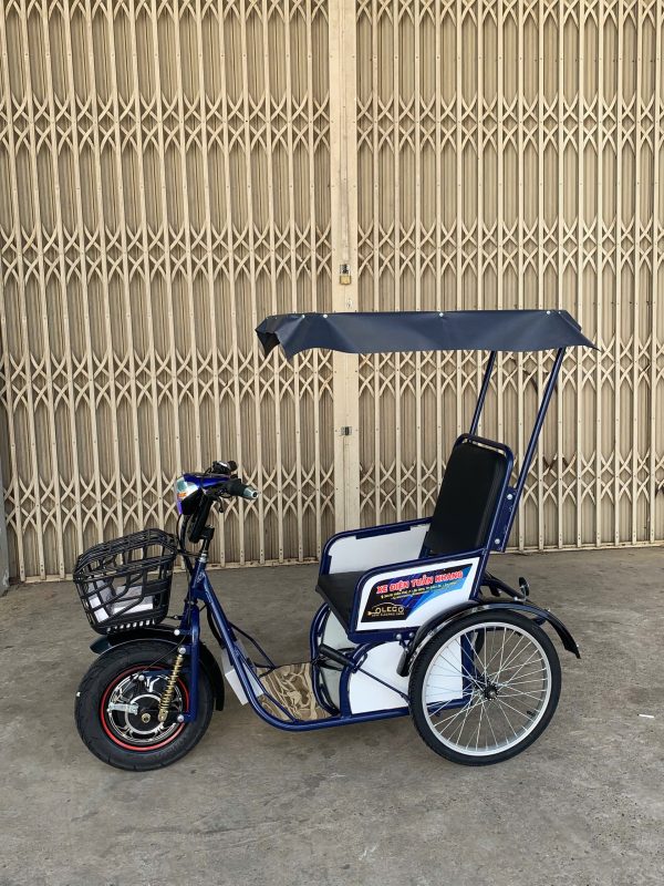 Xe điện ba bánh cho người già, người khuyết tật, người mưu sinh